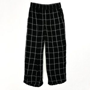 Volcom Black and White Plaid Pants